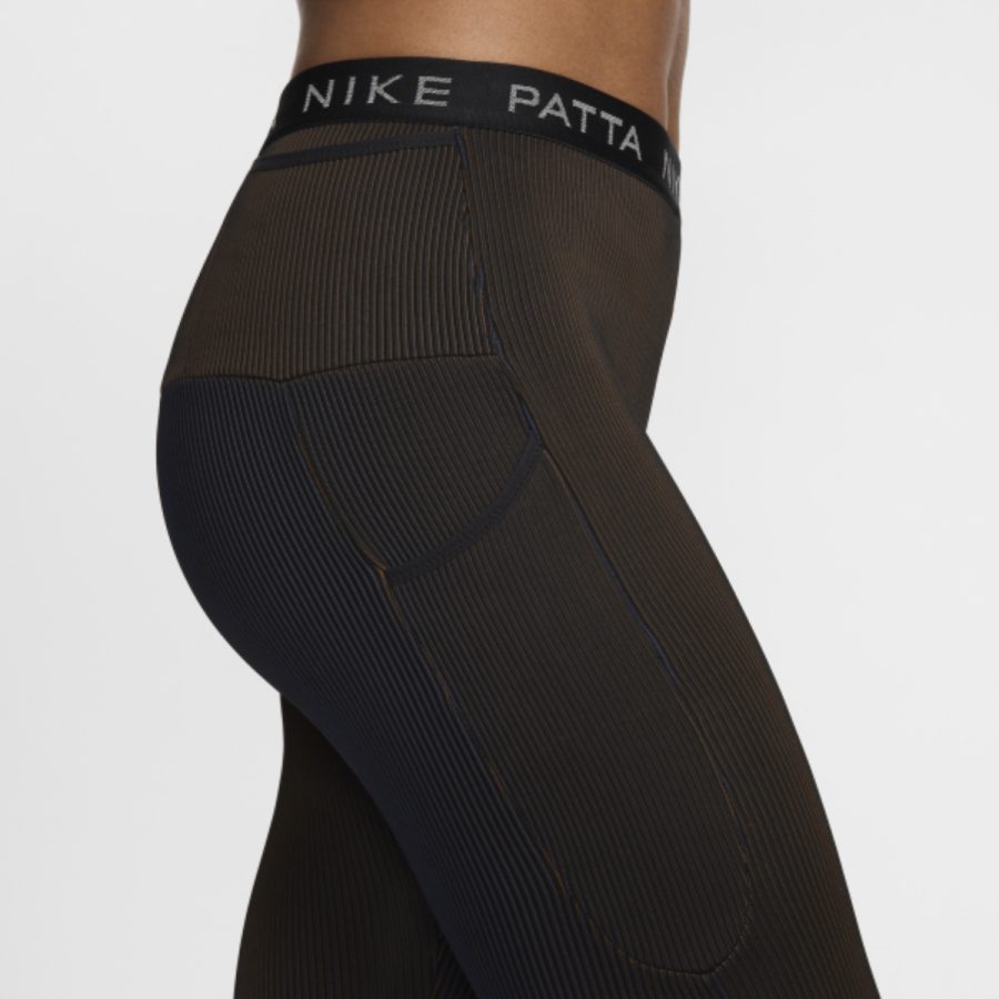 quần nike x patta men's tights black fj3062-010