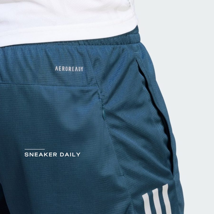 quần adidas own the run shorts - arctic night il0829