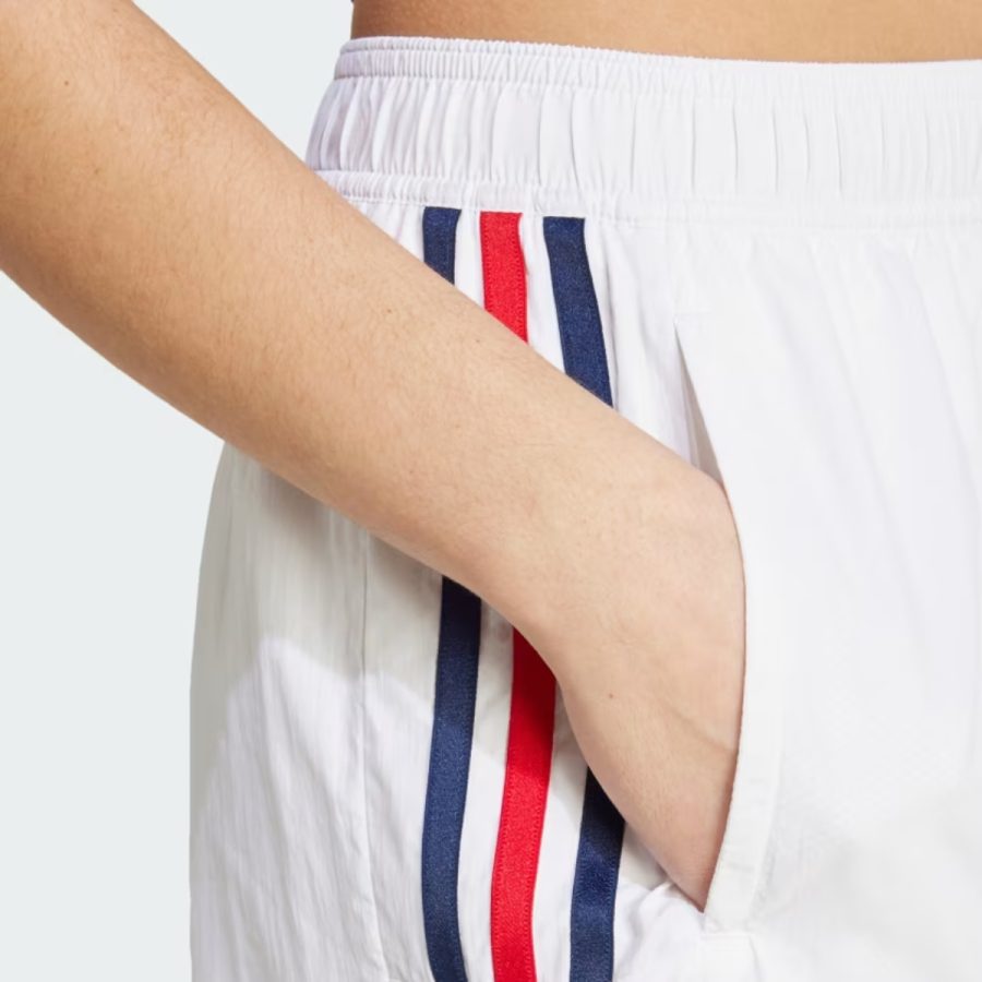 quần adidas tiro cut 3-stripes summer shorts white iz2078
