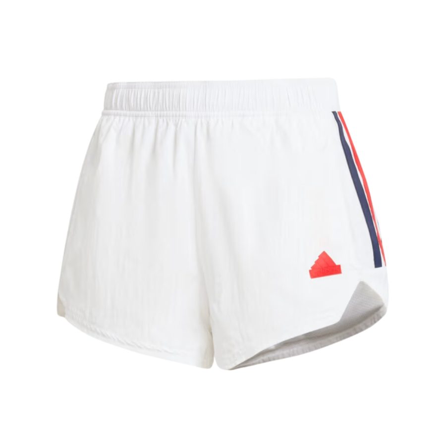 quần adidas tiro cut 3-stripes summer shorts white iz2078