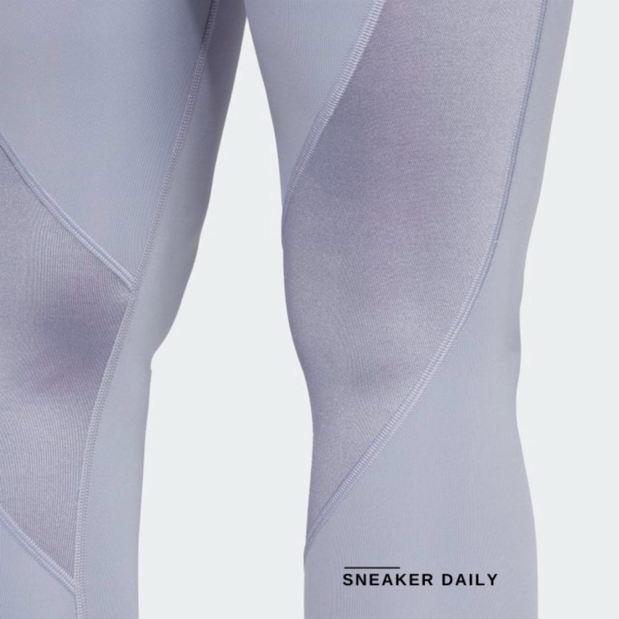 quần adidas train essentials high-intensity 7/8 leggings - silver violet ic8301