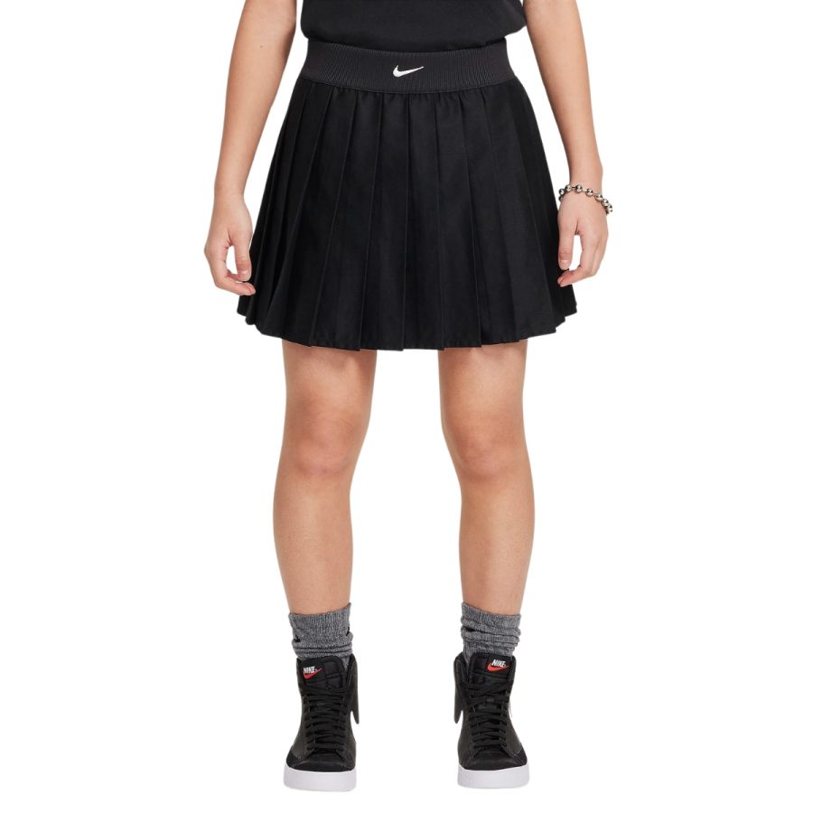 váy nike sportswear girls' pleated skirt fz5565-010