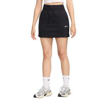 váy nike sportswear phoenix fleece women's slim mini skirt fv6319-010