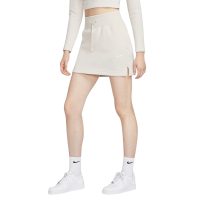 váy nike sportswear phoenix fleece women's slim mini skirt fv6319-104