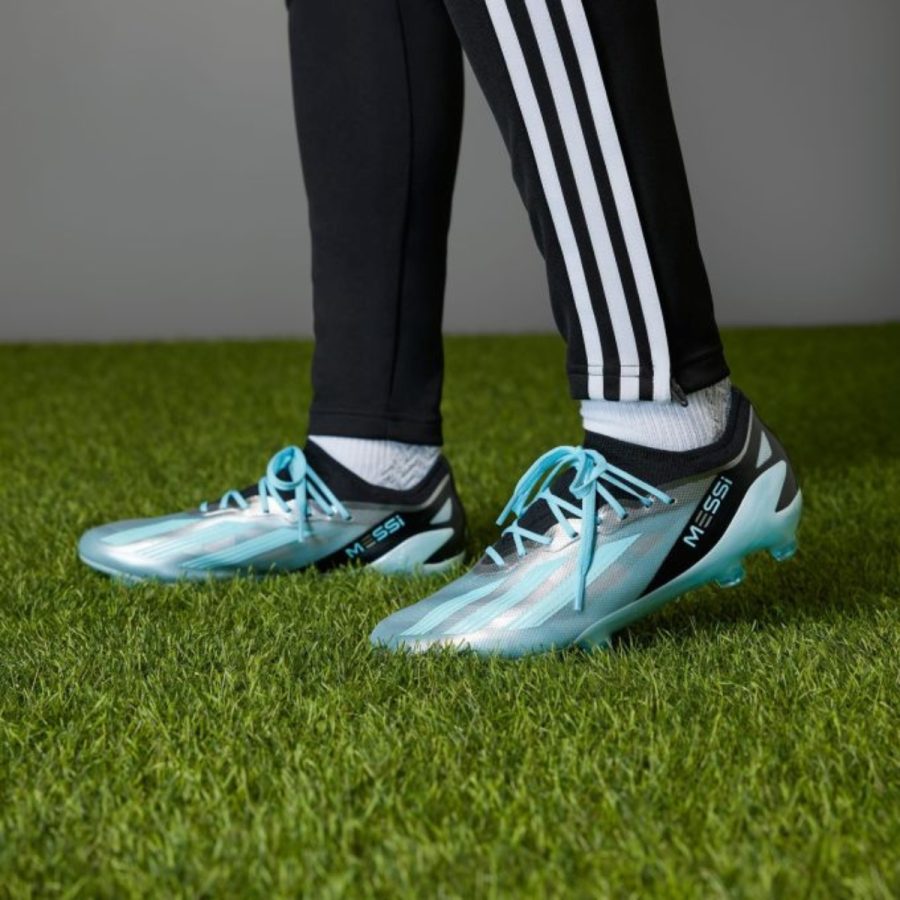 giày adidas x crazyfast messi.1 firm ground cleats 'silver bliss blue black' ie4079