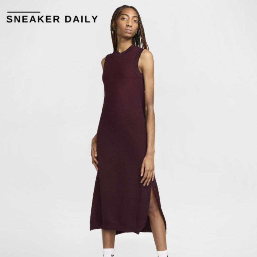 váy nike every stitch considered women's knitted dress fq0292-298