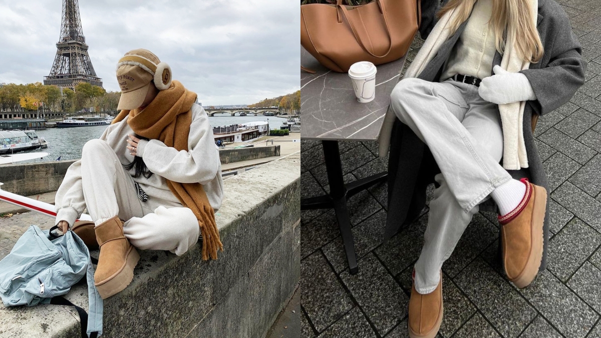 mùa đông không lạnh với giày ugg boots