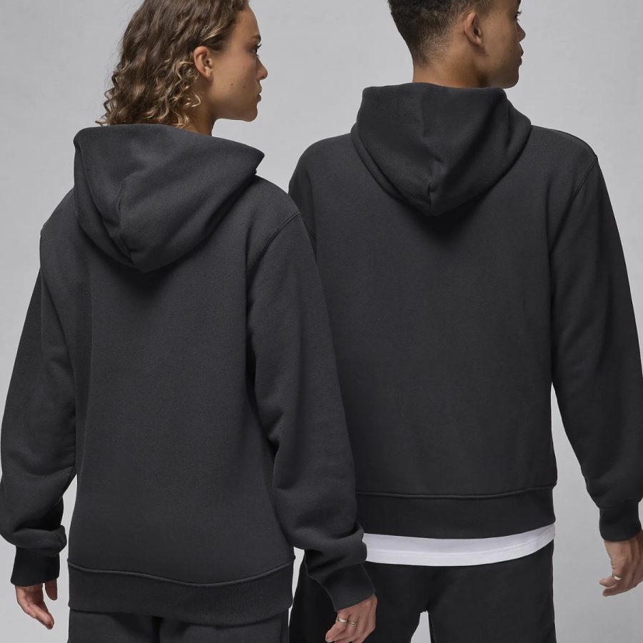 áo air jordan wordmark men's fleece pullover hoodie fz3952-045