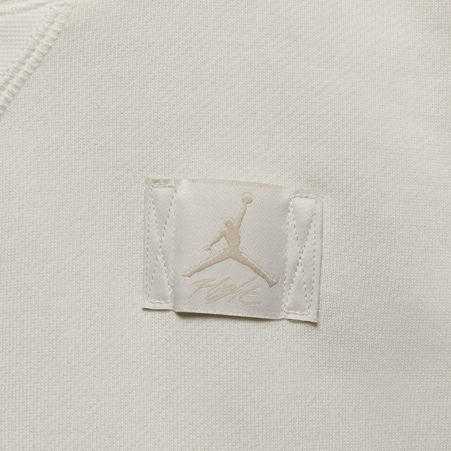 áo air jordan flight fleece women's crew neck sweatshirt fv7054-133