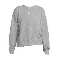 áo nike dri-fit one women's crew-neck french terry sweatshirt fb5126-091