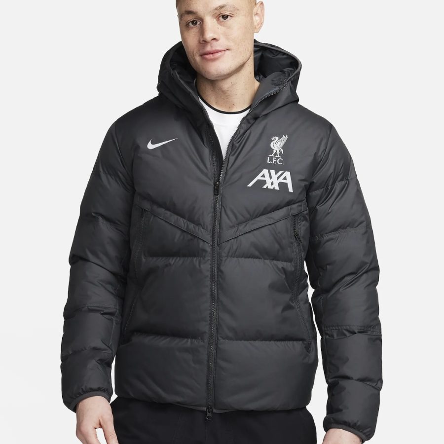 áo nike liverpool fc strike men's storm-fit soccer jacket fd7140-061