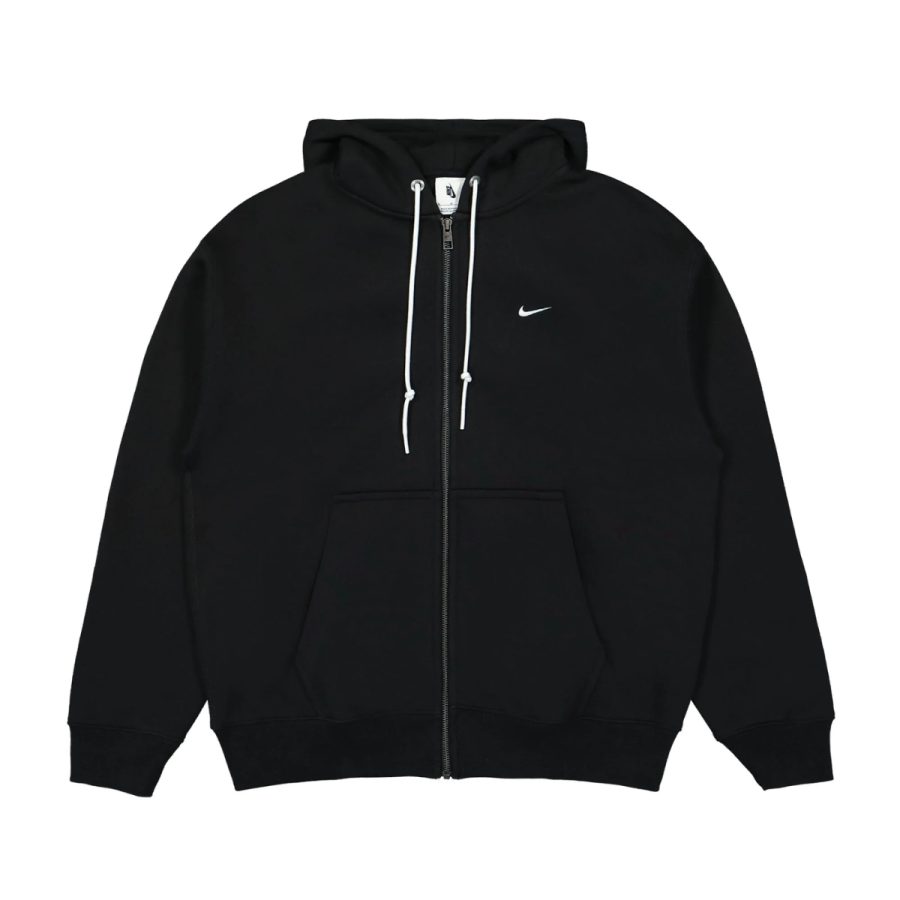 áo nike solo swoosh men's full zip hoodie dr0403-010