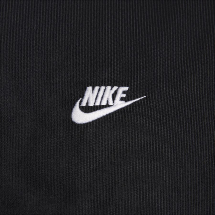 áo nike sportswear club corduroy harrington jacket asia sizing 'black' fz0632-010