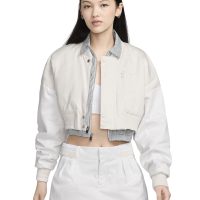 áo nike sportswear destroyer women's cropped canvas jacket fn2315-030