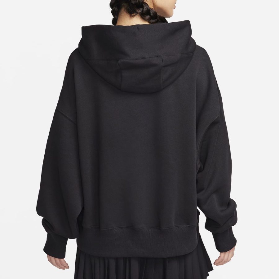 áo nike sportswear phoenix fleece women's over-oversized pullover hoodie dq5859-010