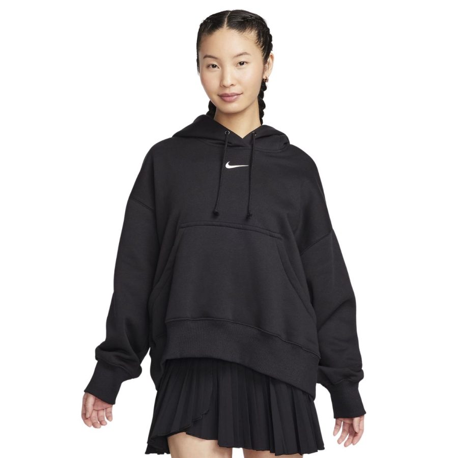 áo nike sportswear phoenix fleece women's over-oversized pullover hoodie dq5859-010