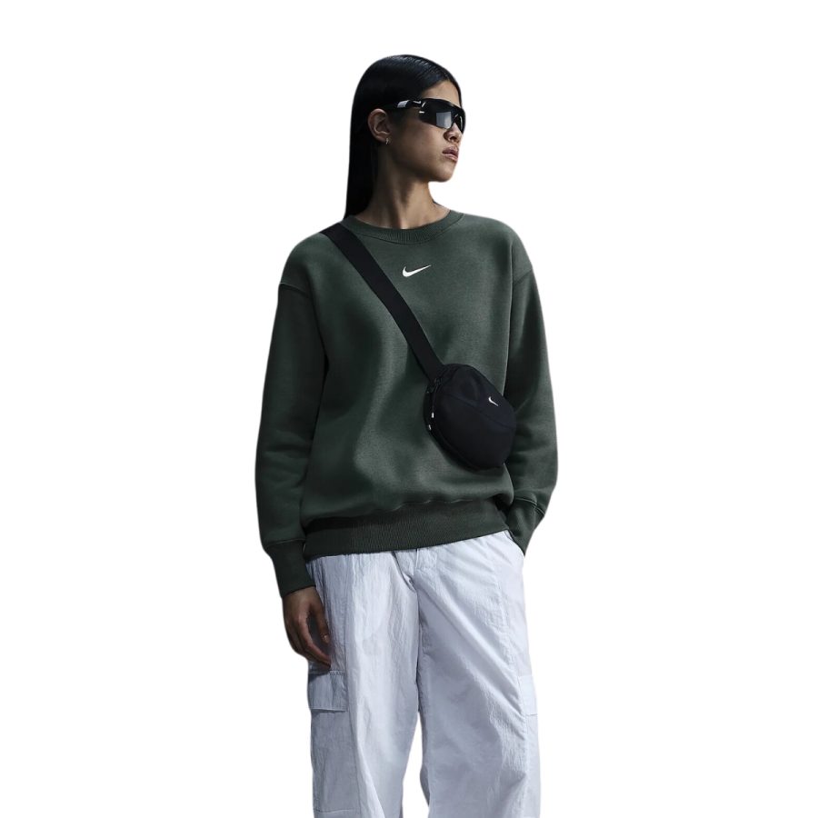 áo nike sportswear phoenix fleece women's oversized crewneck sweatshirt dq5734-338