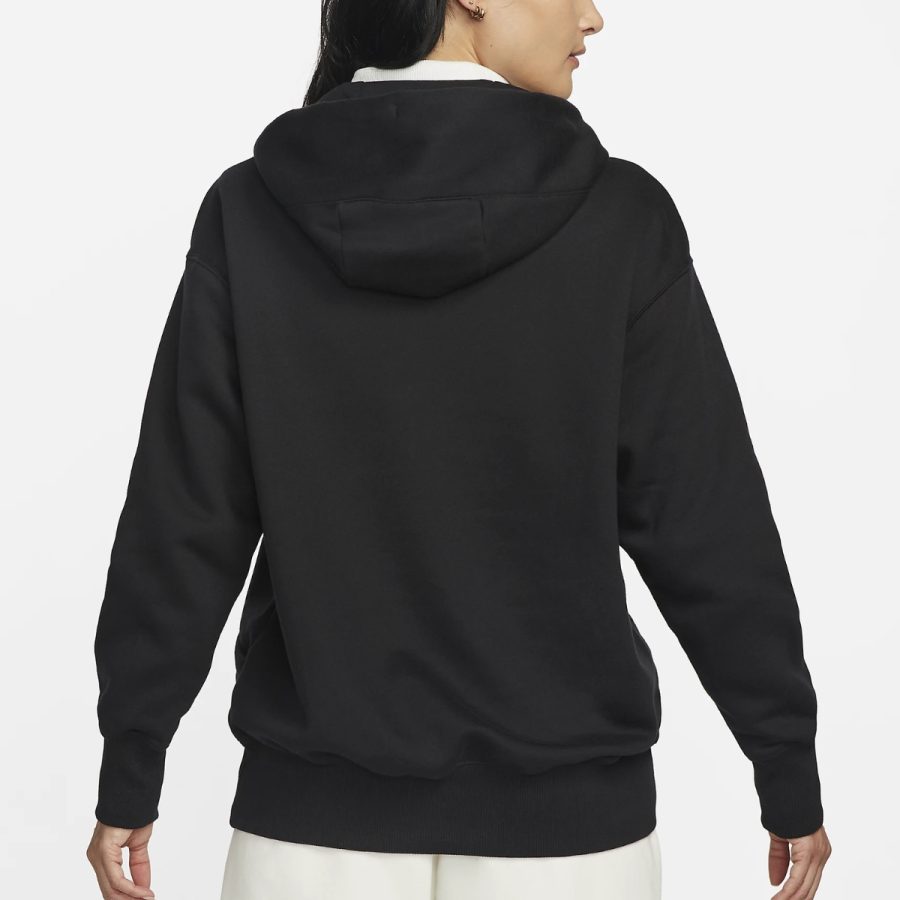 áo nike sportswear phoenix fleece women's oversized pullover hoodie dq5861-010