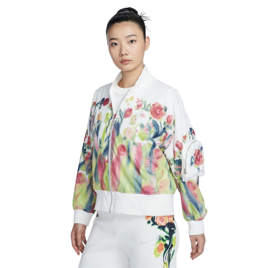 áo nike sportswear women's artist collection bomber jacket hf4688-133