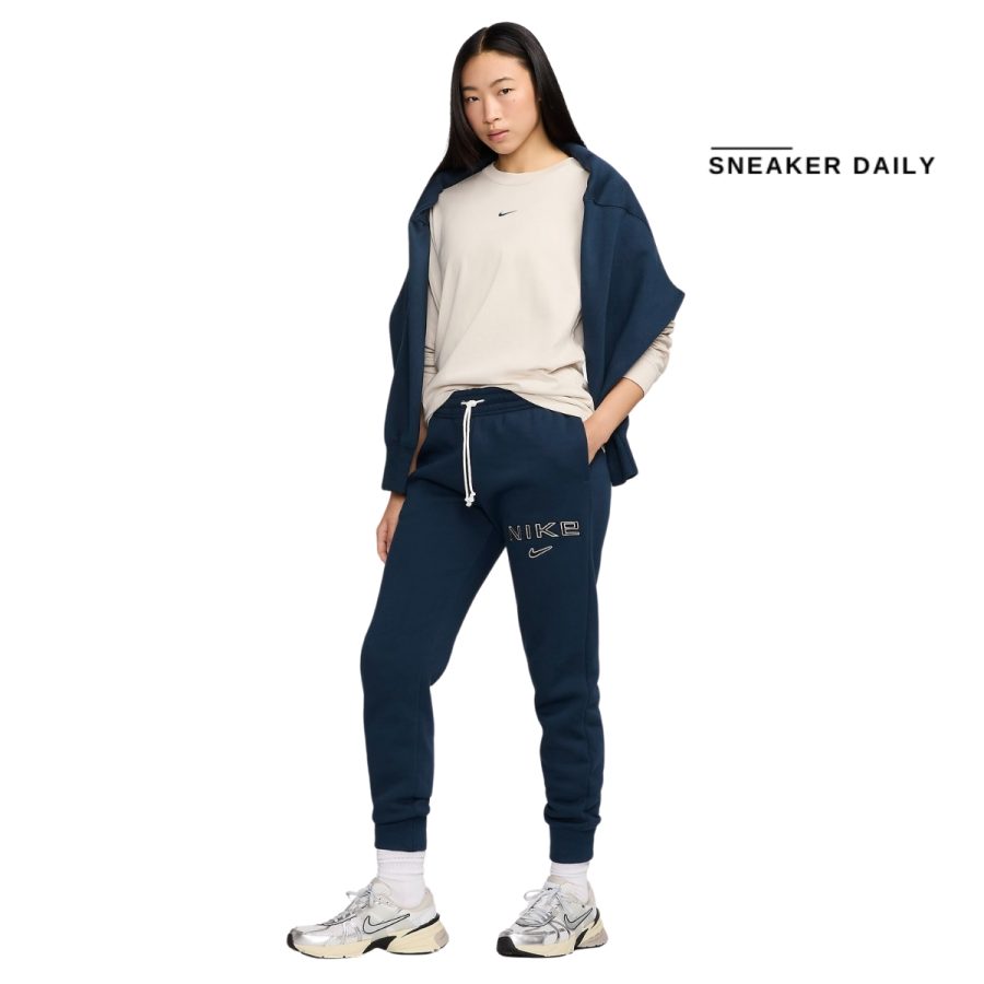 áo nike sportswear women's loose long-sleeve t-shirt hf0772-104