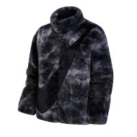 áo nike sportswear women's faux fur jacket hq4871-010