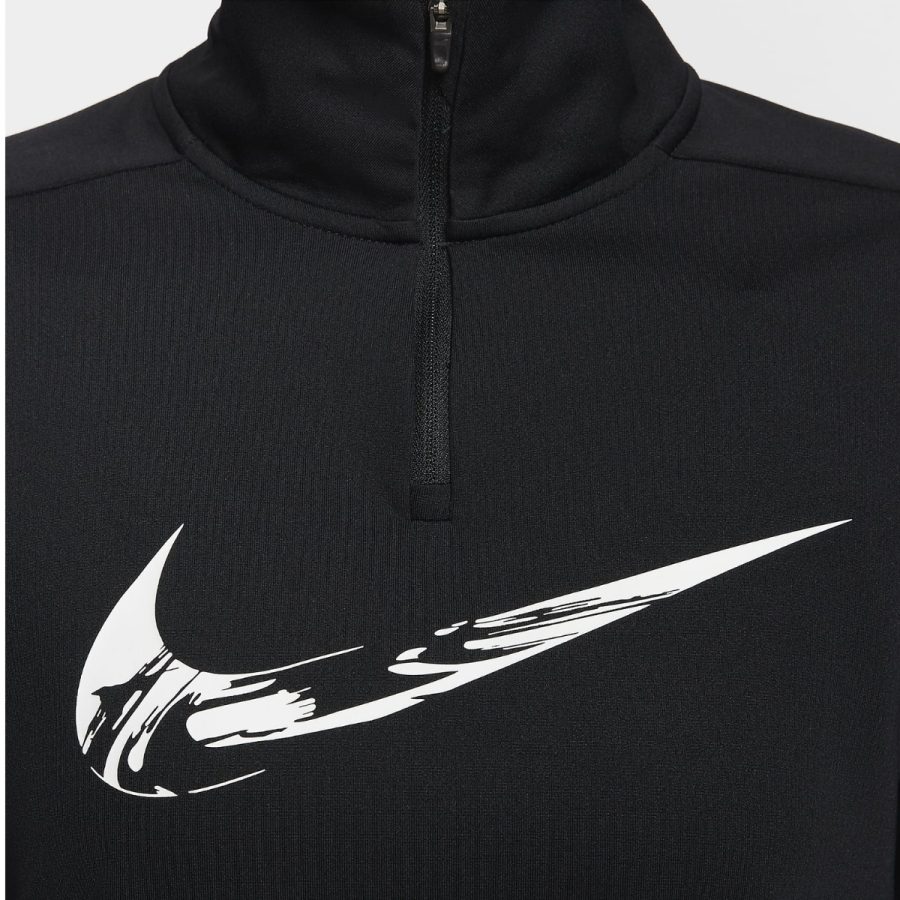 áo nike swoosh women's dri-fit 14-zip running mid layer fv6388-010