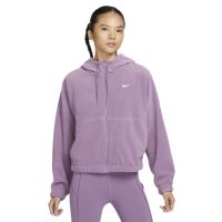 áo nike therma-fit one women's extra loose full-zip plush hoodie fb5639-536