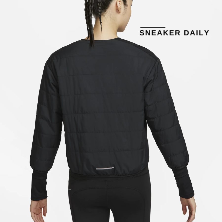 áo nike therma-fit swift women's running jacket fb7512-010