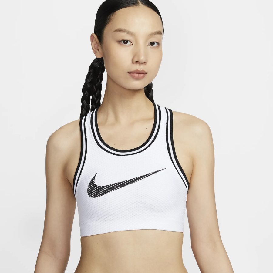 áo nike women's light-support padded jersey sports bra fv6276-100