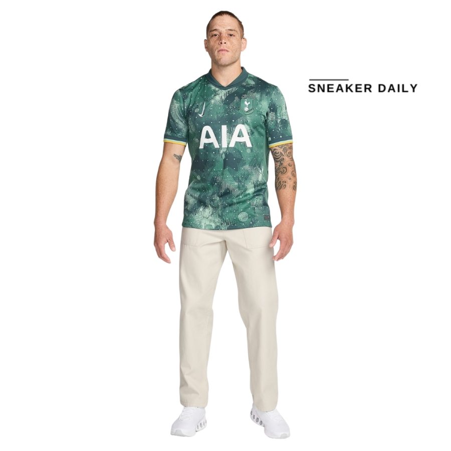 áo tottenham hotspur 2024/25 stadium third men's nike dri-fit football replica shirt fq2032-380