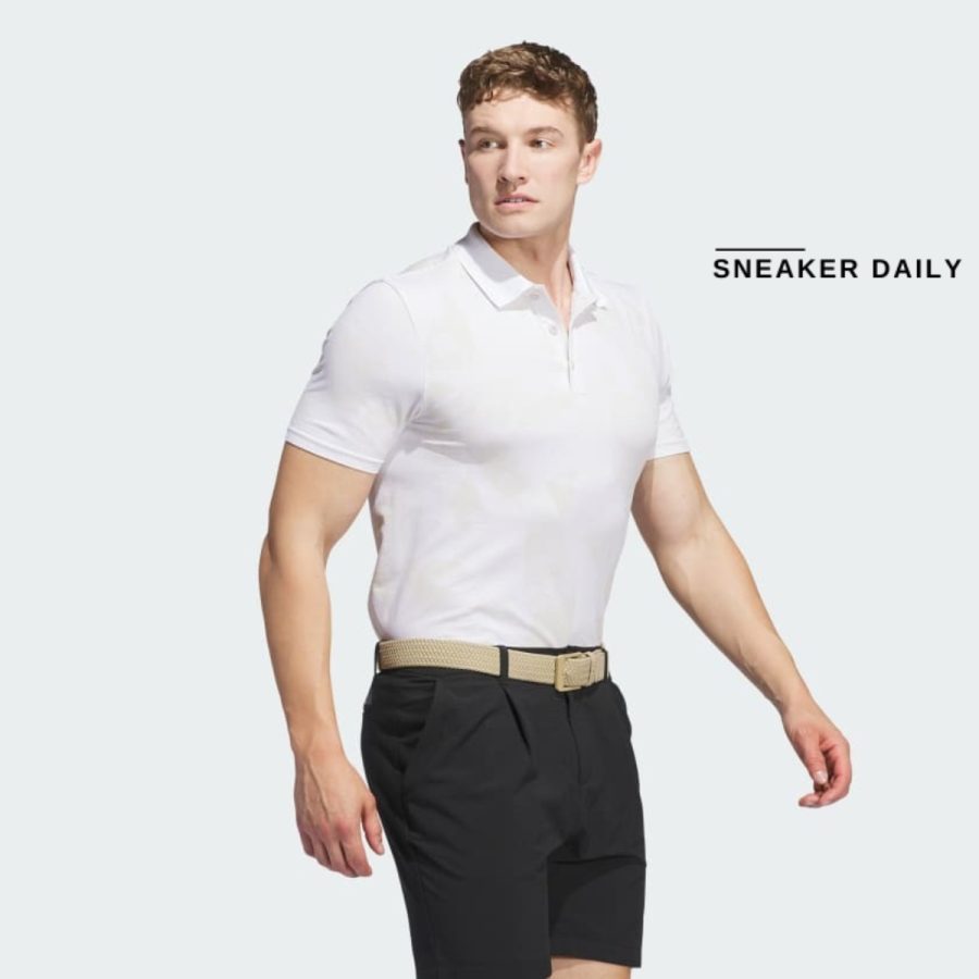 áo adidas go-to primeknit polo shirt - white il0564