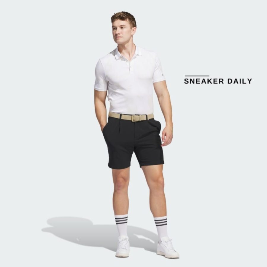 áo adidas go-to primeknit polo shirt - white il0564