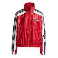 áo adidas lifestyle adibreak track top women red iw5587