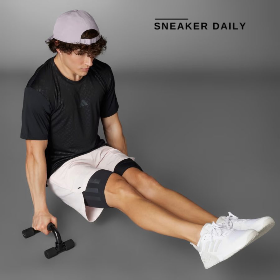 áo adidas power men's training t-shirt - black in5622