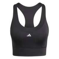 áo adidas run pocket medium-support bra - black ix1553