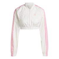 áo adidas slim crop track top - white iw5485