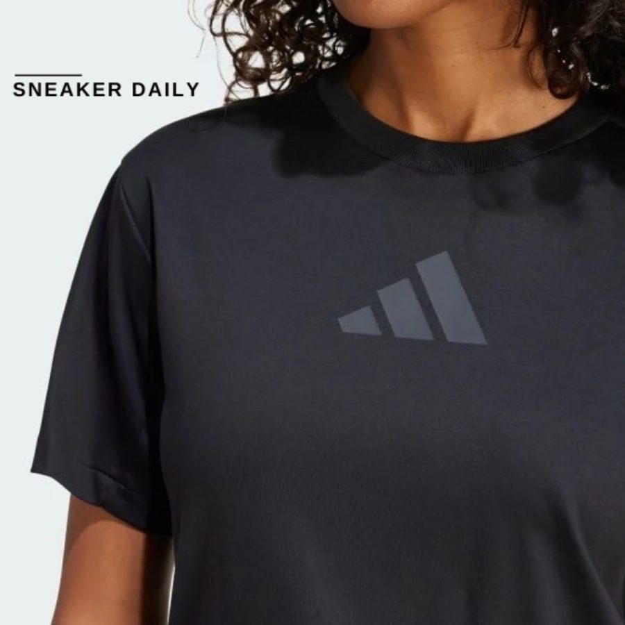 áo adidas t-shirt z.n.e. nữ black je7846
