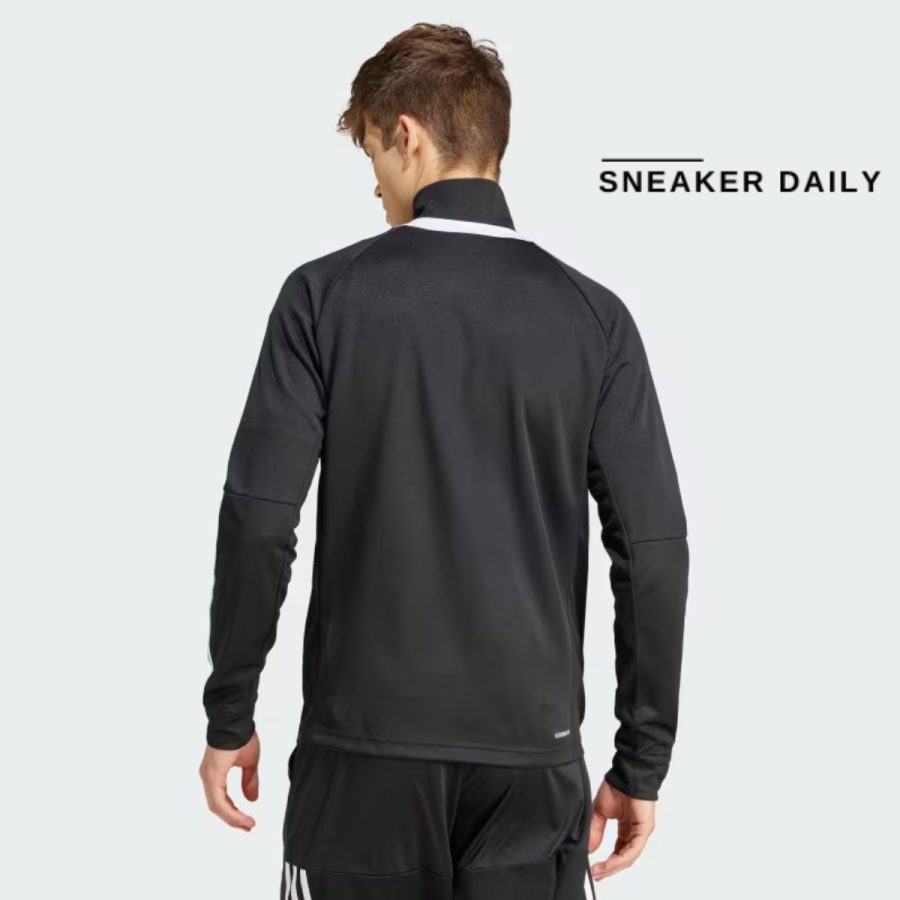 áo adidas track jacket dáng ôm 3 sọc sereno aeroready black ir9746