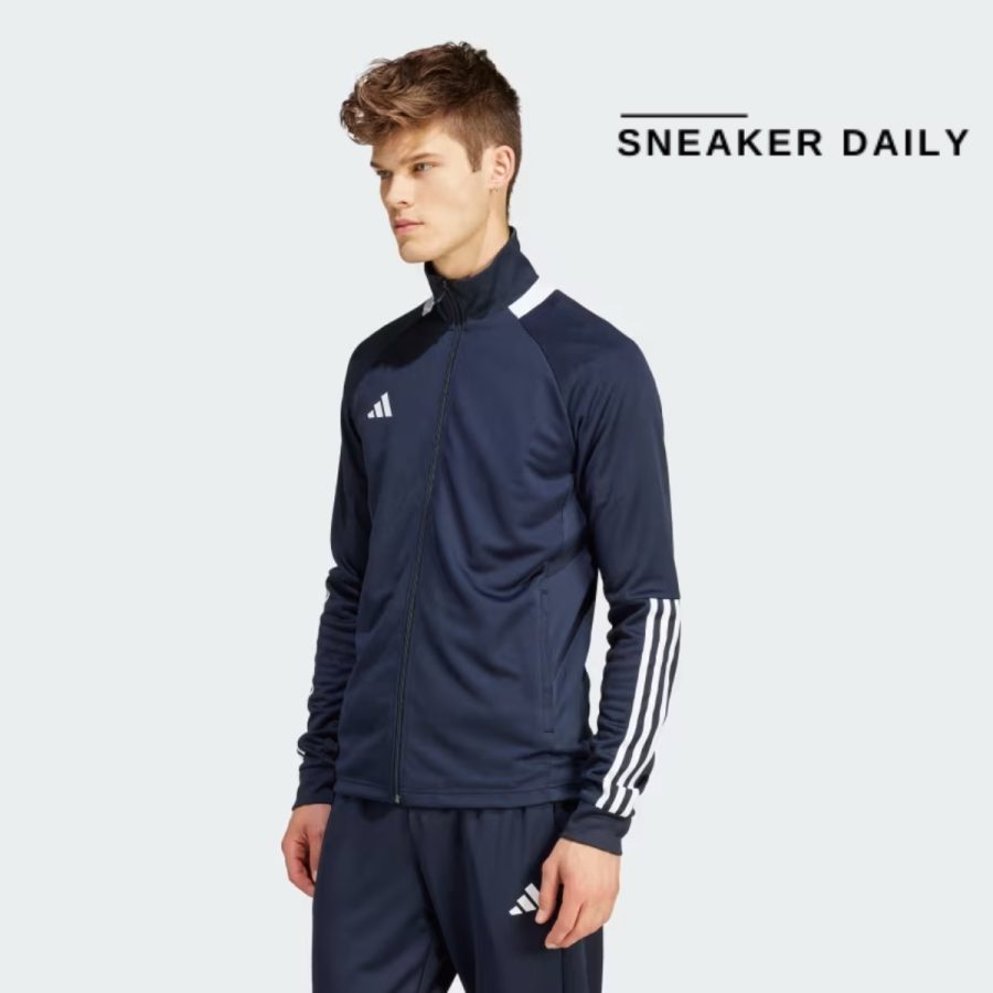 áo adidas track jacket dáng ôm 3 sọc sereno aeroready ir9748