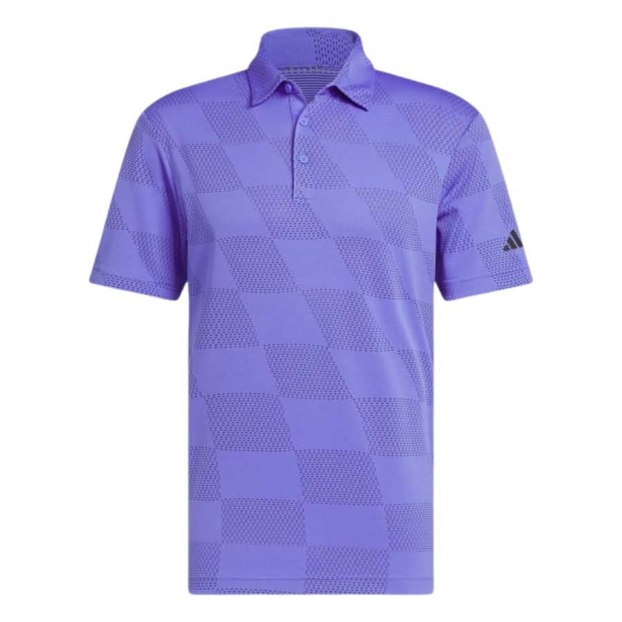 áo adidas ultimate365 textured polo shirt - cobalt blue ix4317