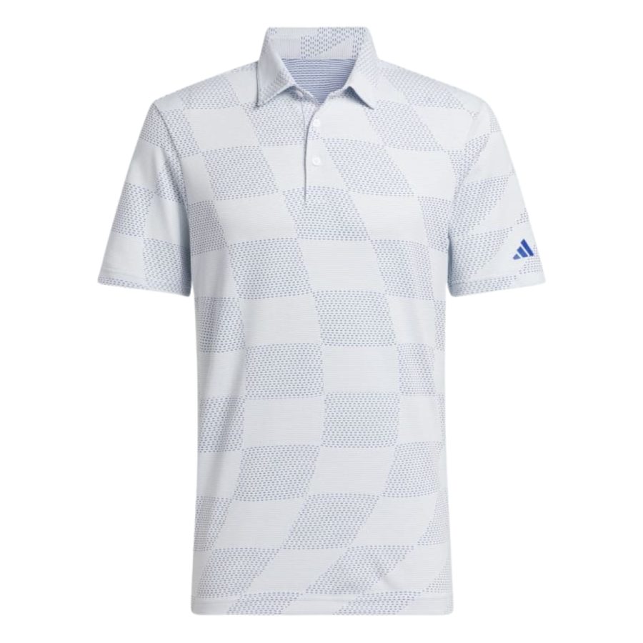 áo adidas ultimate365 textured polo shirt - white ix4316