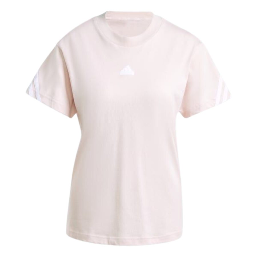áo adidas women's t-shirt future icons 3-stripes pink iw5264