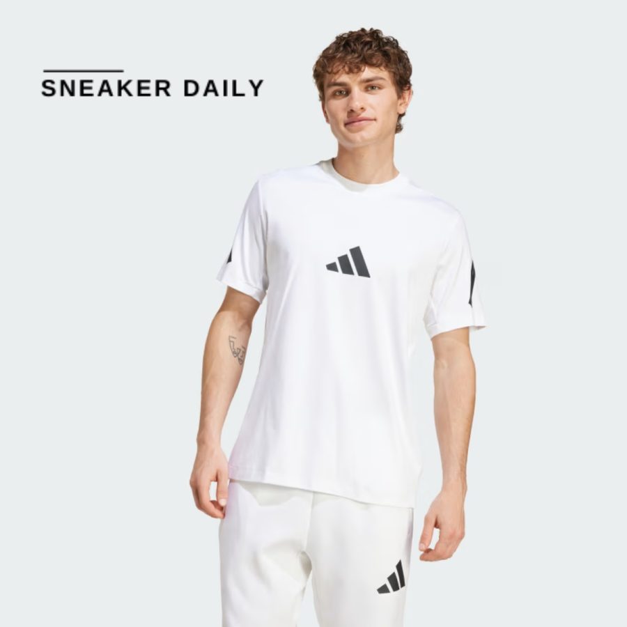 áo adidas sportswear m z.n.e. tee white je3078