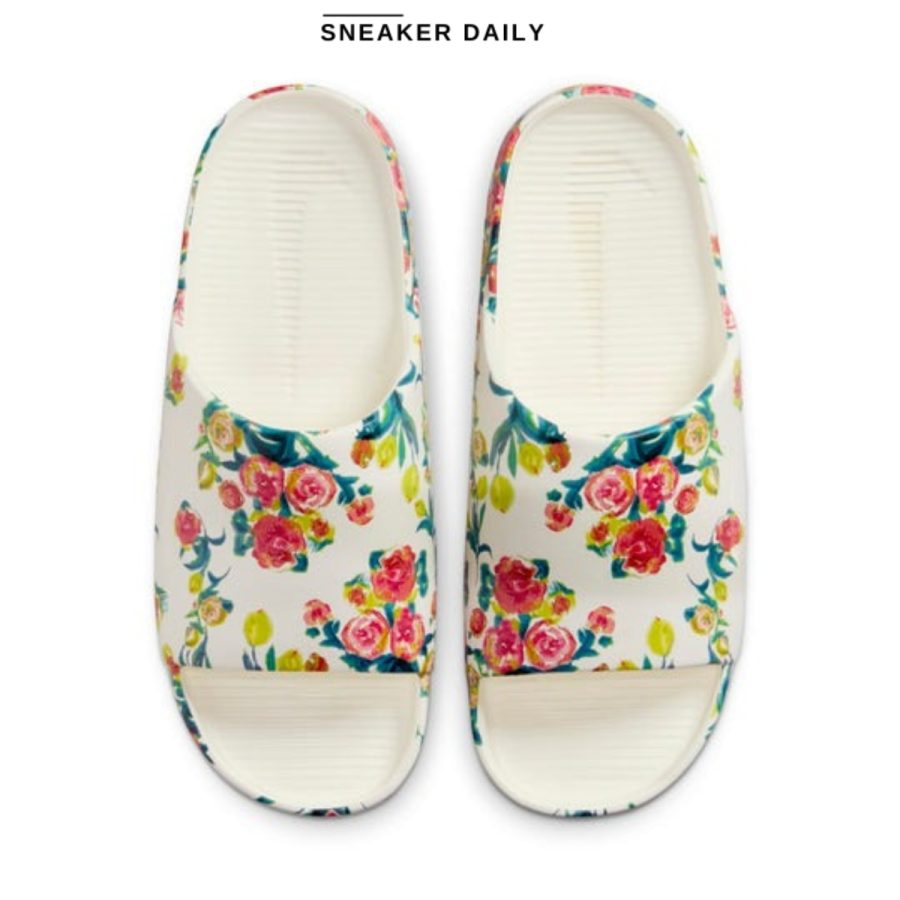 dép (wmns) nike calm slides 'floral' hf1069-100