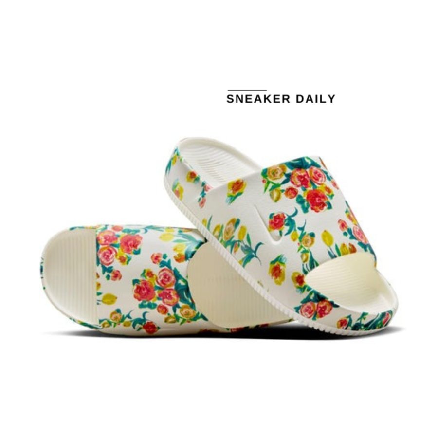 dép (wmns) nike calm slides 'floral' hf1069-100