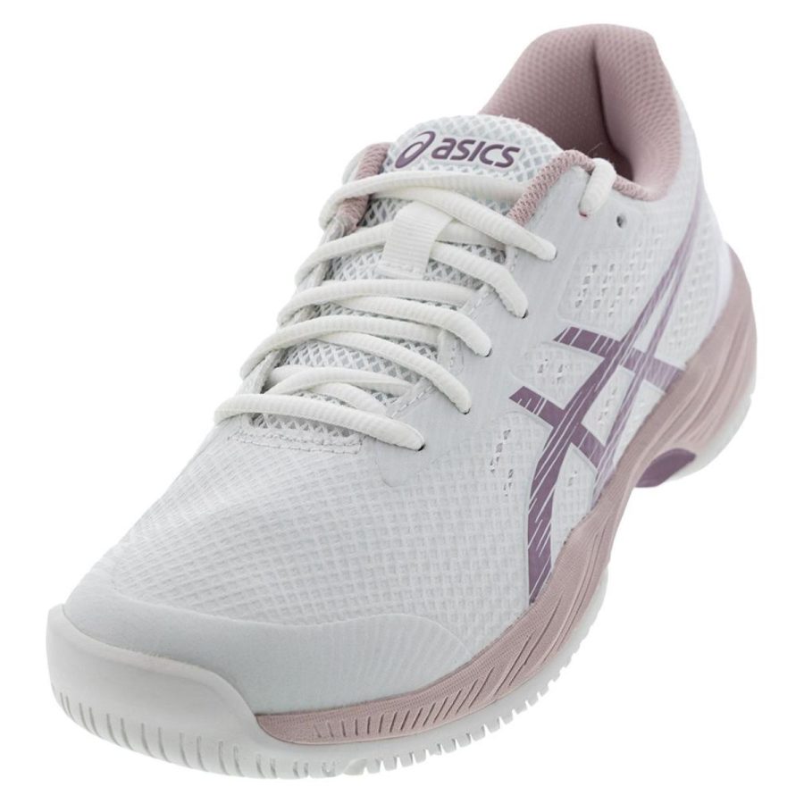 giày asics gel-game 9 'white dusty mauve' (wmns) 1042a211-106