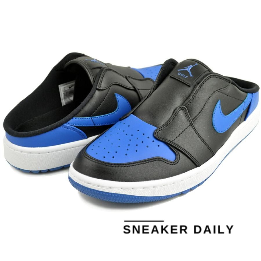 giày air jordan 1 mule golf 'royal' fj1214-002