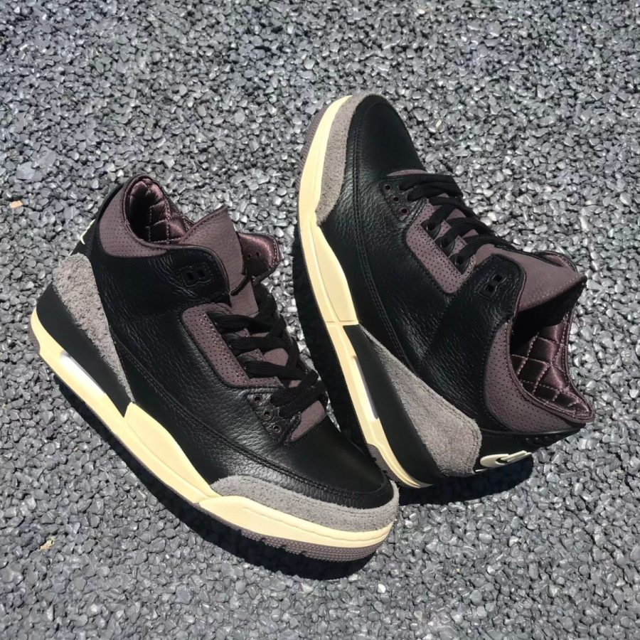 giày air jordan 3 retro og sp x a ma maniere 'black violet ore' fz4811-001