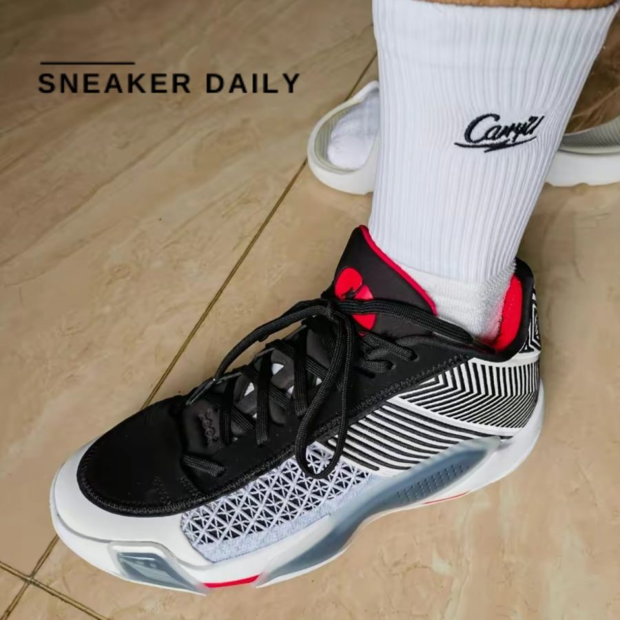 giày air jordan 38 low pf ‘siren red’ fd2325-101