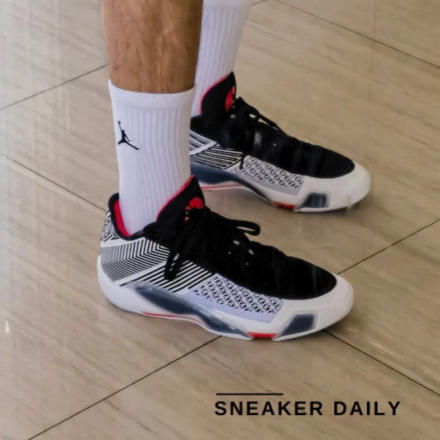 giày air jordan 38 low pf ‘siren red’ fd2325-101